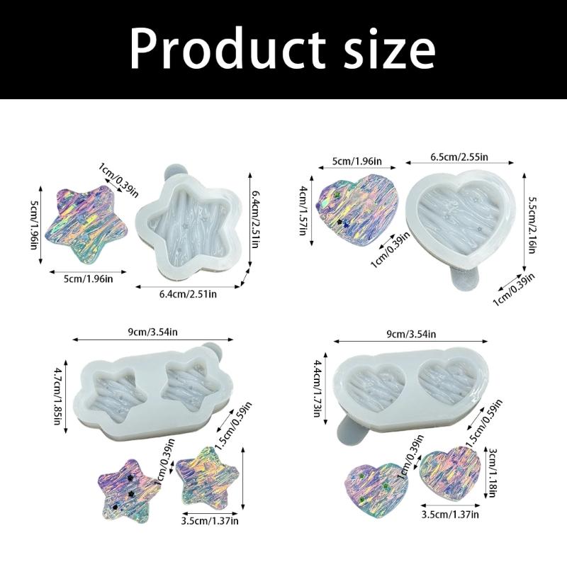 DIY Resin Project Silicone Molds, Purpose-Specific Crafting Components for Starting and Carrying Out Hands-On Resin Work