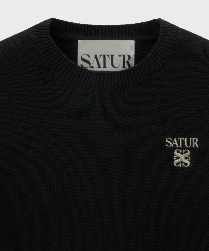 Seteo Lauren Classic Logo Knit Black