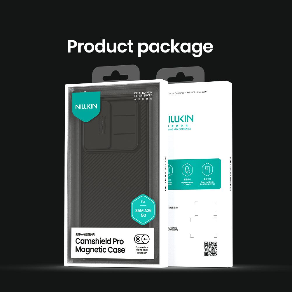 NILLKIN For Samsung Galaxy A26 5G Phone Case CamShield Pro Magnetic Case Camera Protection Slide Cover