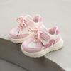 Kids Spring Autumn Sneakers Boys Girls Casual Dad Shoes Lightweight Breathable Running Trainers For Children