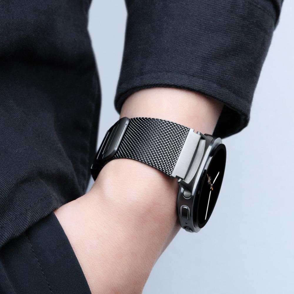 Magnetic Stainless Steel Metal Band for Samsung Galaxy Watch 9 Ultra 2 47mm Replacement Wrist Strap for Watch 9 8 40mm 44mm Watch 8 Classic 46mm