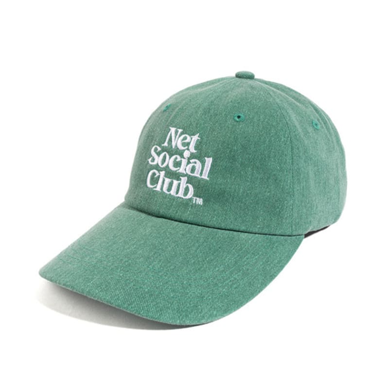 Net Social Club NET SOCIAL CLUB PIGMENT CAP (GREEN)