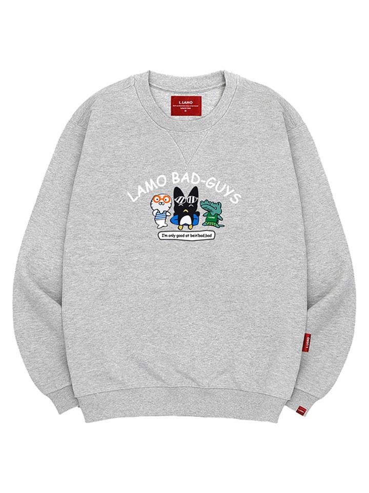 Ellamo Bad Guys Sweatshirt Unisex Big Size S~4Xl (B Type)