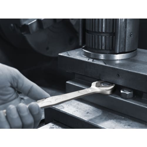 Wera Combination Ratchet Wrench, 17, Length 224mm, 073277