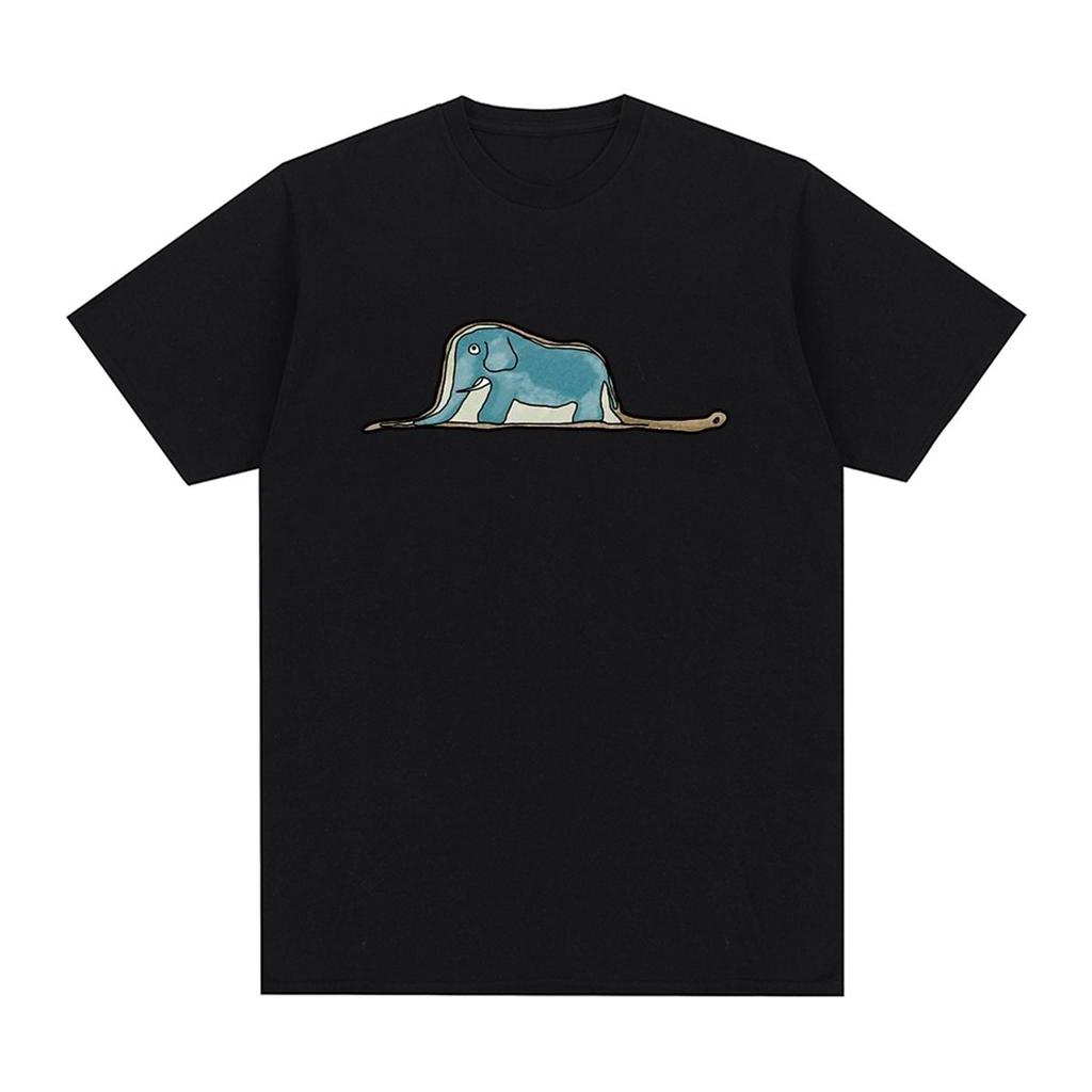 snake swallow elephant Le Petit Little Prince Vintage Tshirt Harajuku Ulzzang Cotton Unisex T shirt New Tee Tshirt Women s Tops