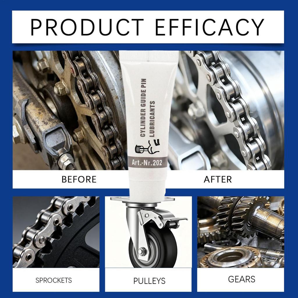 Brake Lubricant Grease 10g High-Temperature Brake Calipers Grease For Guide Pins & Pad Backing, Automotive Brake System Lube