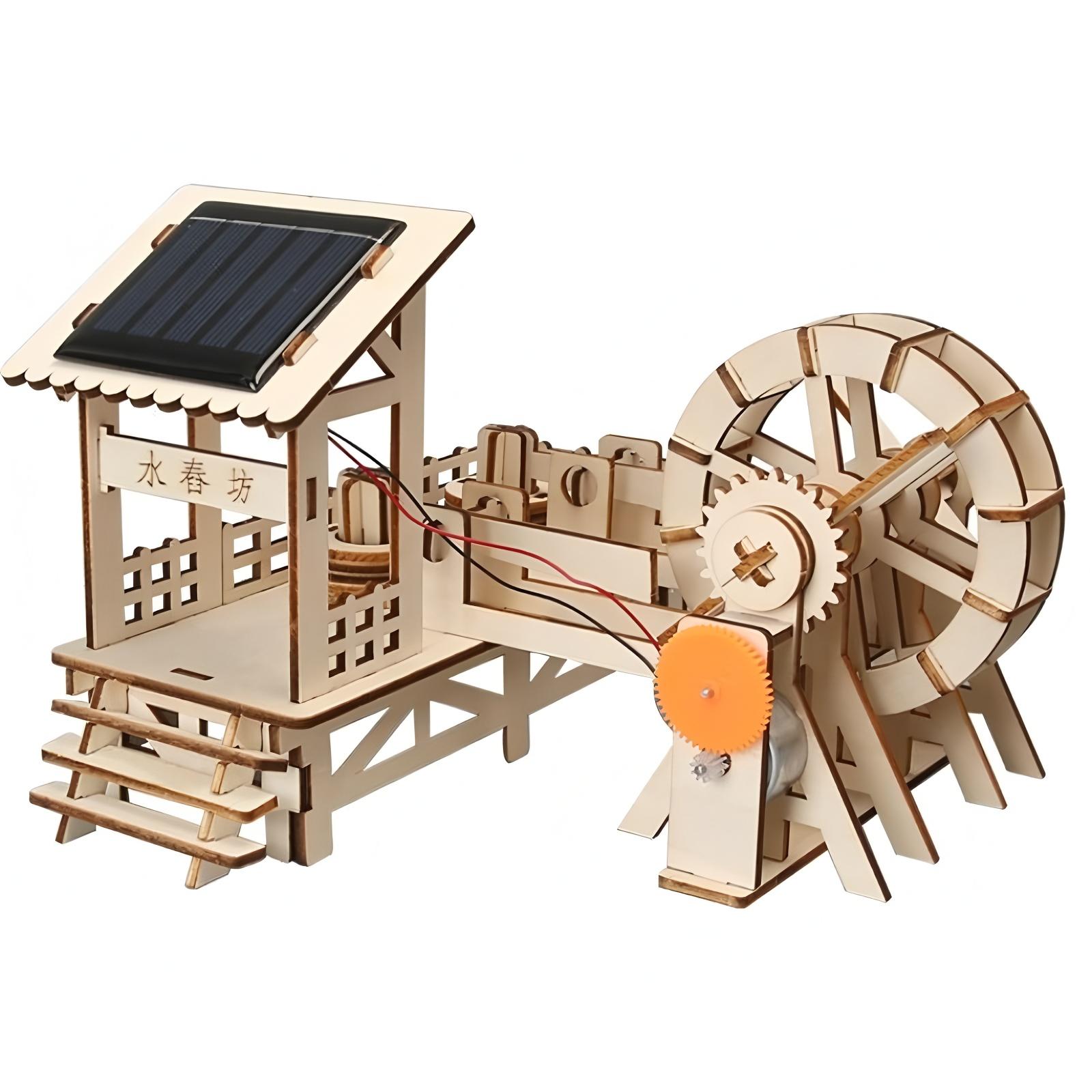 Diy solar-powered children s science and education experimental toys, hand-assembled models, science and education toys Gift