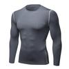 Men's Quick-Dry Autumn Training Tights with Sweat-Wicking Long Sleeves for Running, Basketball, and Fitness