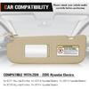 Car Sun Visor For Hyundai Elantra 2011 2012 2013 2014 2015 Replaces Sunvisor Driver Passenger Side Shade 852103X000 852203X000