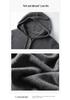 Fall & Winter Women's 100% Cashmere Half-Zip Hoodie - Loose Fit, Versatile Knit Outerwear.