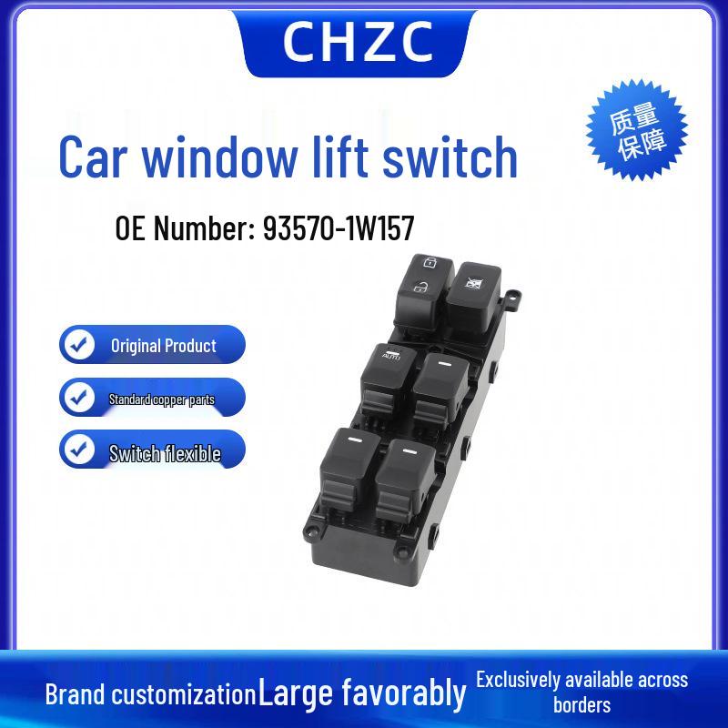 Электрический переключатель стеклоподъемника 93570-1W157 для Hyundai Kia Rio Electric