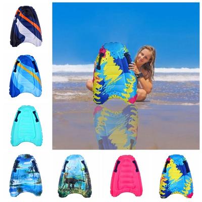 Printed Inflatable Surfboard Lightweight Surfing Body Board Water Sports Floating Surfboard  Beach