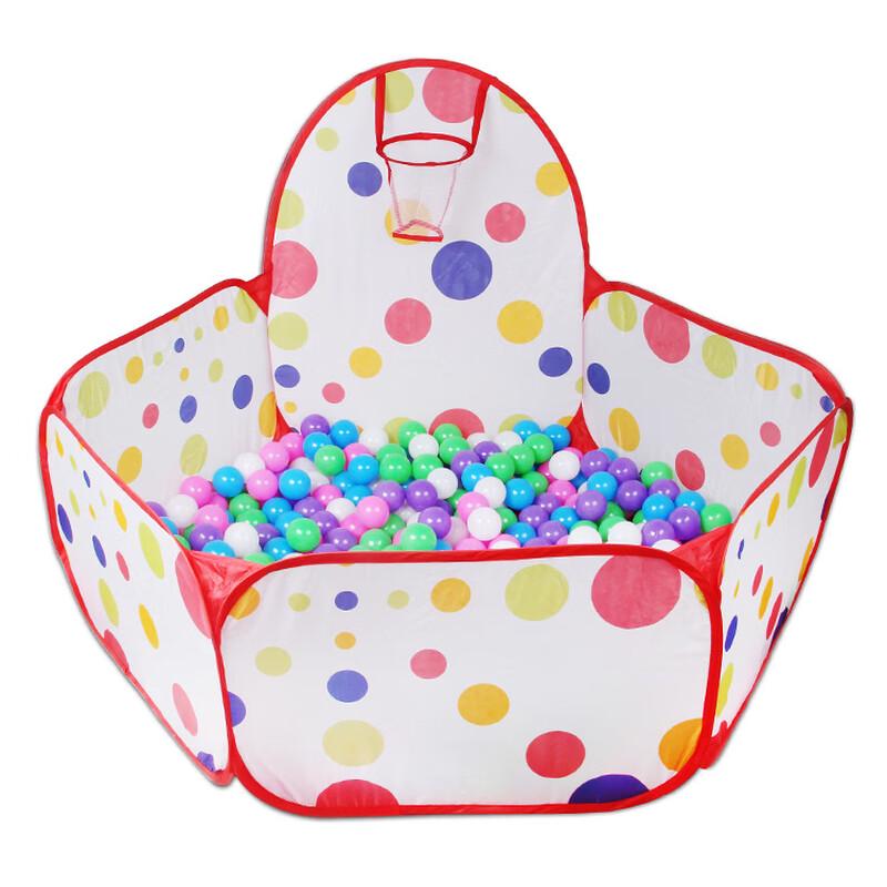 Kids Play Tent with Basketball Hoop & Ball Pit