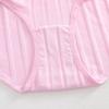 3Pcs/Set Women S-3XL Seamless Cotton High Rise Briefs Solid Color Stripe High Quality Panties Female Cozy Big Size Sexy Lingerie