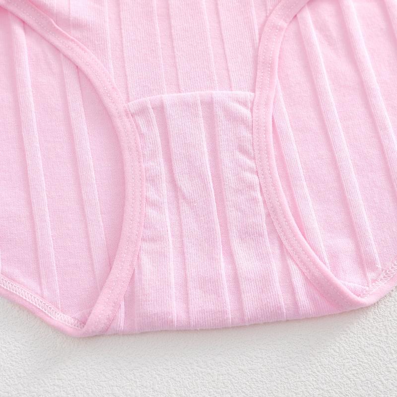 3Pcs/Set Women S-3XL Seamless Cotton High Rise Briefs Solid Color Stripe High Quality Panties Female Cozy Big Size Sexy Lingerie