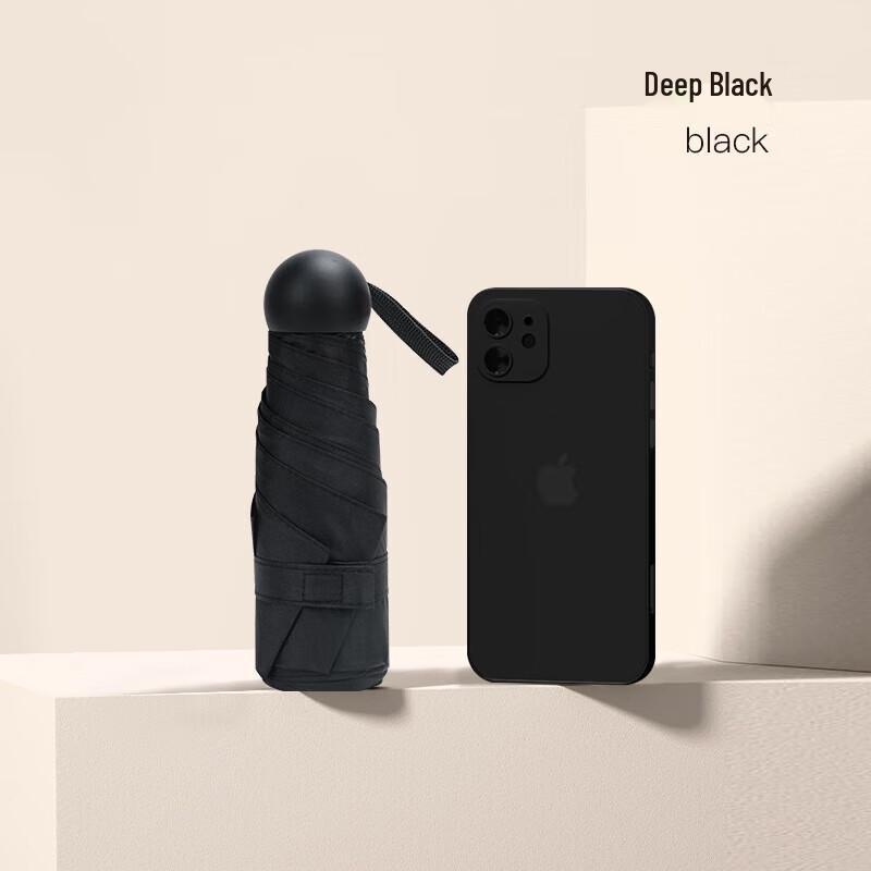 Hongye Five-Fold Capsule UV Protection Pocket Umbrella