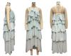 2026 Elegantes Sommerurlaub Neckholder 3D-lagiges Trägerkleid für Damen