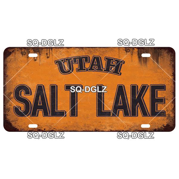 USA WEST City LOS ANGELES 15x30cm Plate Sports Tin Sign State Wall Decoration Metal Sign Home Decor Painting Plaques Art Poster