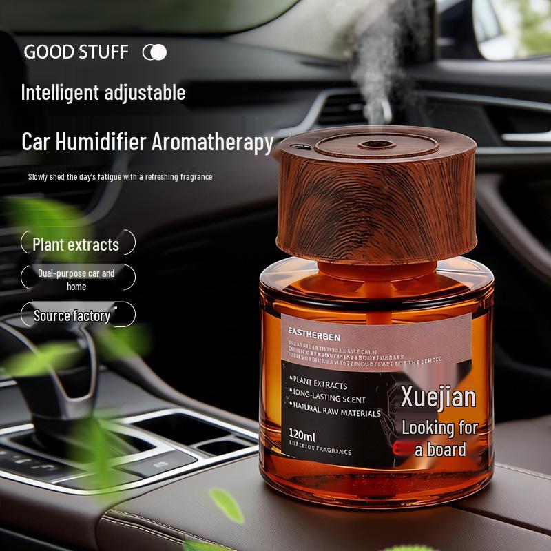 New Model 120ml Automatic Car Air Freshener Spray: Long-Lasting High-End Scent Perfume for Car Interiors