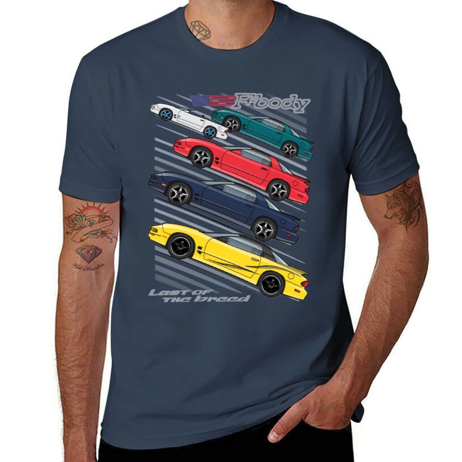 02 Firebird Trans Am Tshirt Modern Style Print Tshirt S