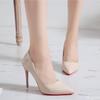 New Pointed Women's Shoes Fashion elegant high heels Trendy comfortable work shoes Shallow mouth ladies Pumps Zapatos Mujer