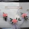 Wedding Car Front Flower Main Car Set Flower Car Pull Flower Team Arrangement Suction Cup Set