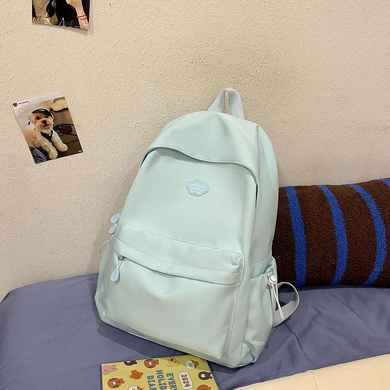 Schoolbag schoolbag female college student, Korean ins trendy fashion versatile large capacity trend backpack leisure travel backpack female