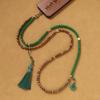 1Pcs Chinese Style Long-style Crossbody Phone Chain Anti-loss Pendant Bead Tassel Phone Chain