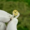 Sisters Day Deal 925 Silver Citrine Gemstone Bezel November Birth Promise Ring