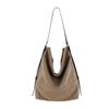 Minimalist Retro Style Cotton and Linen Tote Bag, New Lazy and Relaxed Commuting Women's Bag, Large Capacity Shoulder Bag for Women