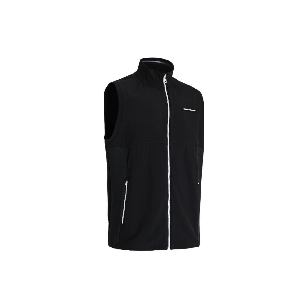 Under Armour Storm Vests Men s Black Stand Collar Thickened And Fleece Lined Other 1379724-001 L
