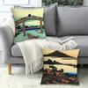 Art The G-Great W-Wave Off K-Kanagawa Pillow Case Office Cushions Suitable For Sofa Car Bedroom Decorative Cushion Cover