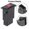Car Control Button Part Replacement Switch Switch Button Plastic Material Direct Replacement Easy tallation