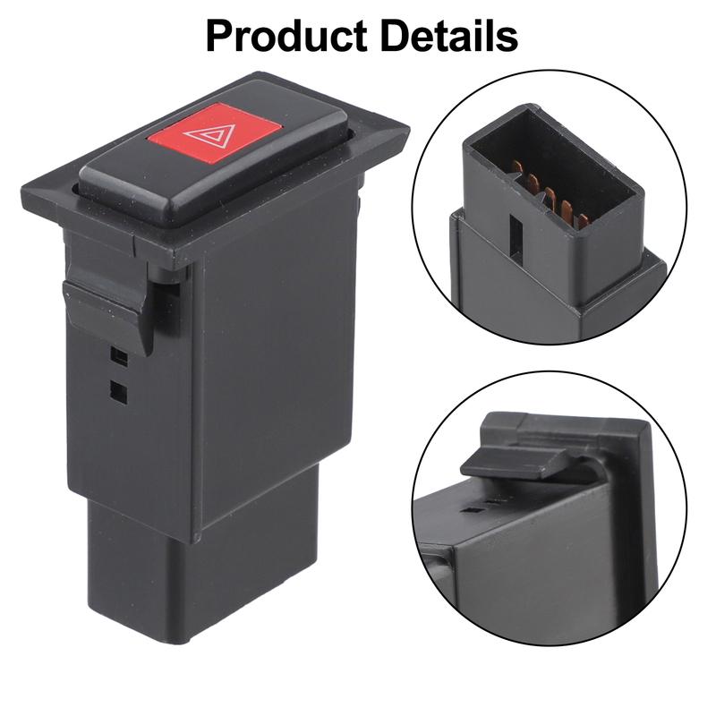 Car Control Button Part Replacement Switch Switch Button Plastic Material Direct Replacement Easy tallation