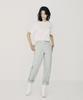 ONNE Line Colored Slim Baggy Pants Gray