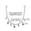 1pc Skull Teeth Pendant Shoe Chains for Boots & Sneakers Shoe Decoration Pendant Accessories Women Fashion Party Jewelry Gifts