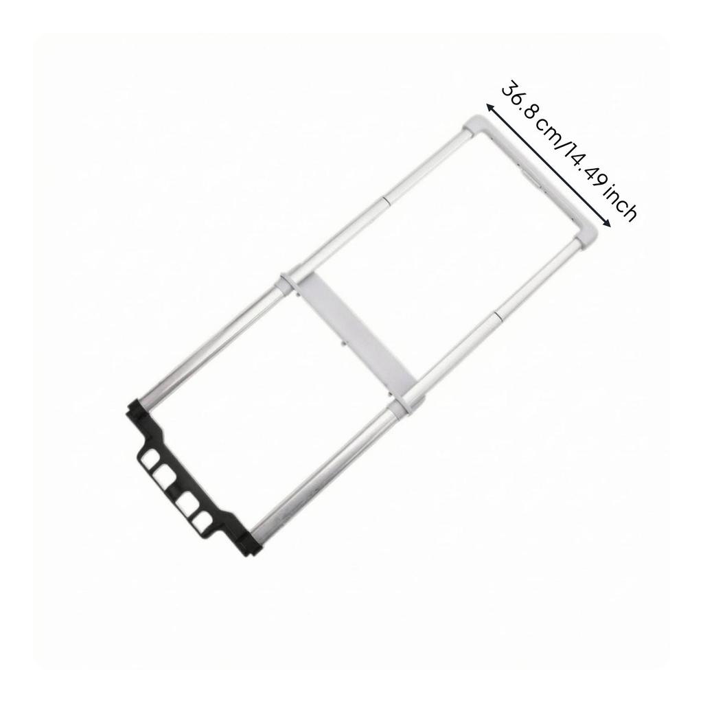 Luggage Pull Rod Assembly Lightweight Suitcase Handle Replacement Sturdy