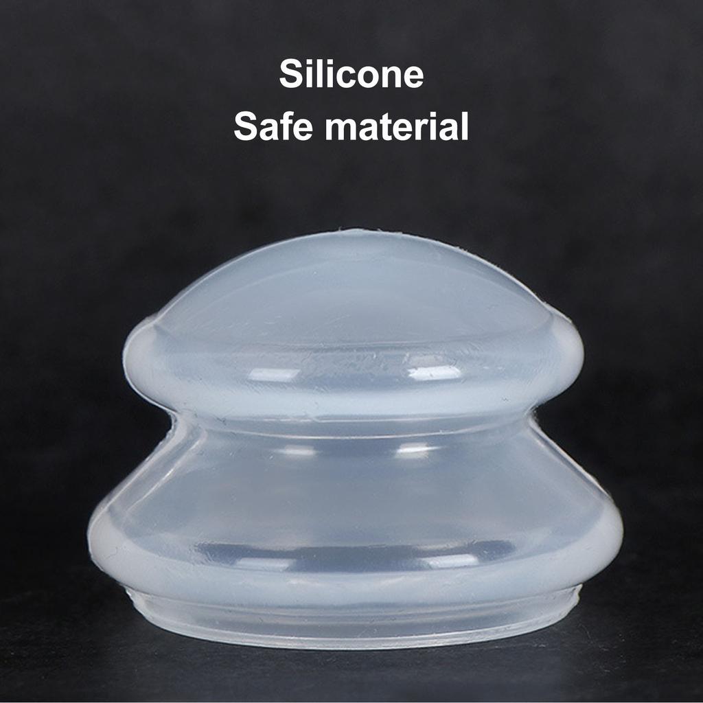 10pcs Silicone Cupping Facial Professional Silicone Suction Cups for Cellulite Reduction