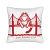 Pillow Case Ryan Gosling Cat Bridge Project Hail Mary Front Soft  Pillow Cover For Living Room Sofa Novelty Pillowcases