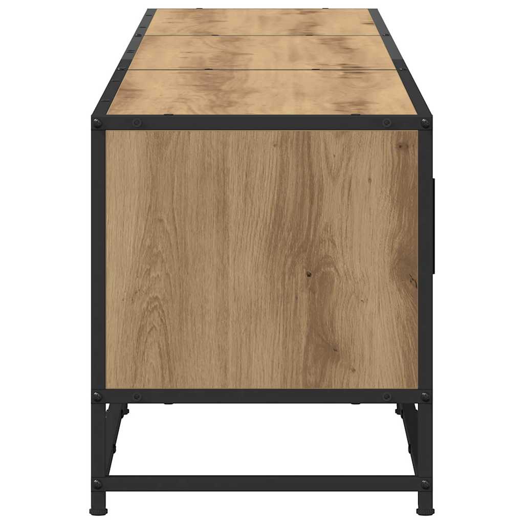 TV Units 2 Pcs Artisan Oak 240 X 35 X 41 Cm Engineered Wood