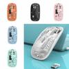 Transparent 2.4G Wireless Mouse Bluetooth Rechargeable Mouse Laptop Wireless Mouse  PC