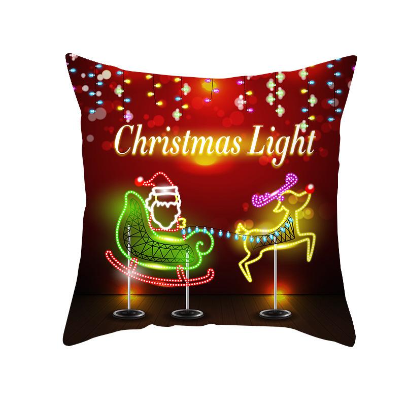 

Главная Северный рождественский чехол для подушки Простой чехол для диванной подушки Чехол для подушки можно настроить 40x40cm