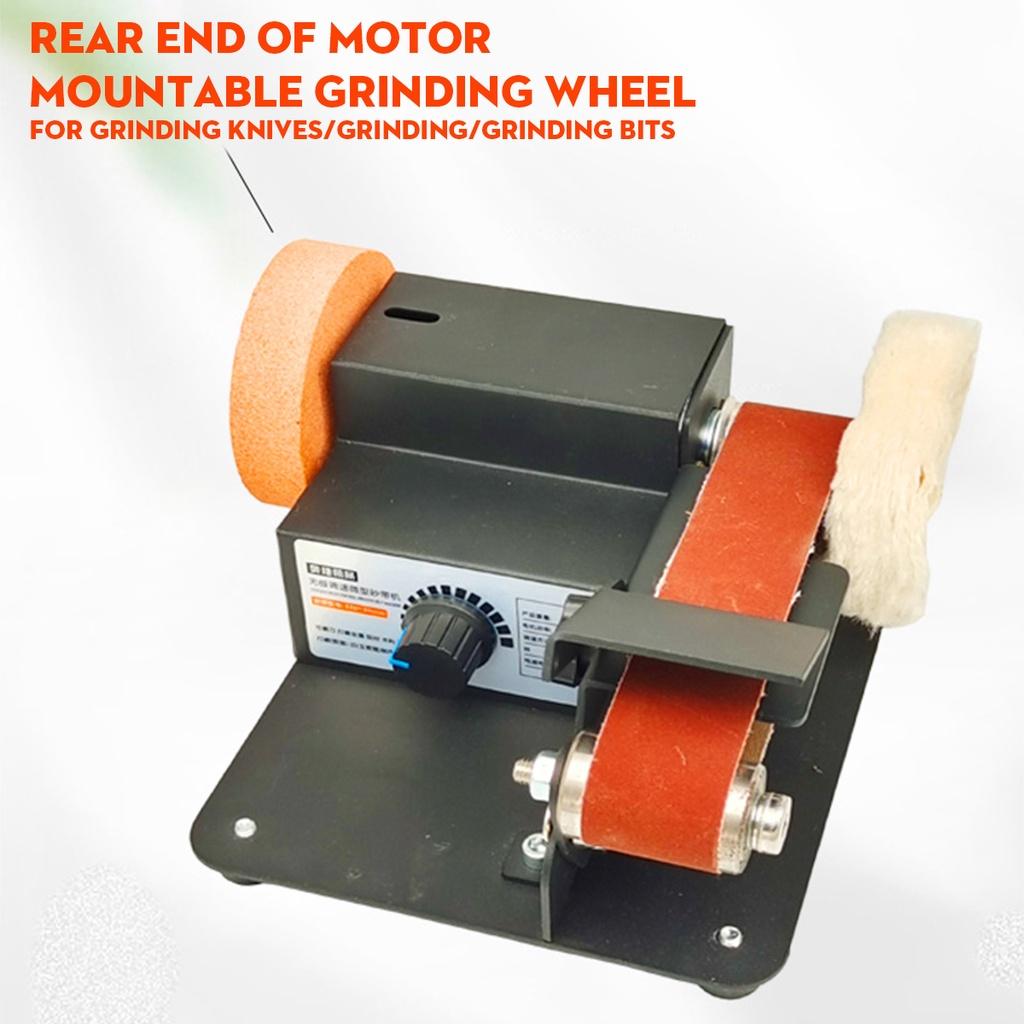 110V/220V 5000-10000RPM Multifunctional Grinder Mini Electric Belt Sander DIY Polishing Grinding Machine Cutter Edges Sharpener