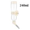 Plastics Bird Water Feeder Automatic Parrot Water Feeder with 3.7cm Long Copper Spout Top Filling Bird Drinker Pet Bird Supplies