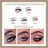 BEAUTY GLAZED - 2 in 1 Dual Head Eyeshadow Stick + Smudger - 10 Colours