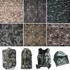 100/300cm Breathable Outdoor Workwear Camouflage Polyester Cotton Fabric for Sewing Hats Clothing Wear Resistant Checkered Cloth