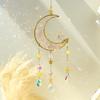 Crystals Suncatcher Moon Sun Catcher Hanging Ornaments Gifts For Christmas Birthday Valentine Mothers Day