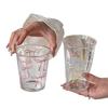 Chic Bow Glass Cup: Stylish Durable Beverage Cup for Girls - Perfect for Breakfast Milk or Coffee