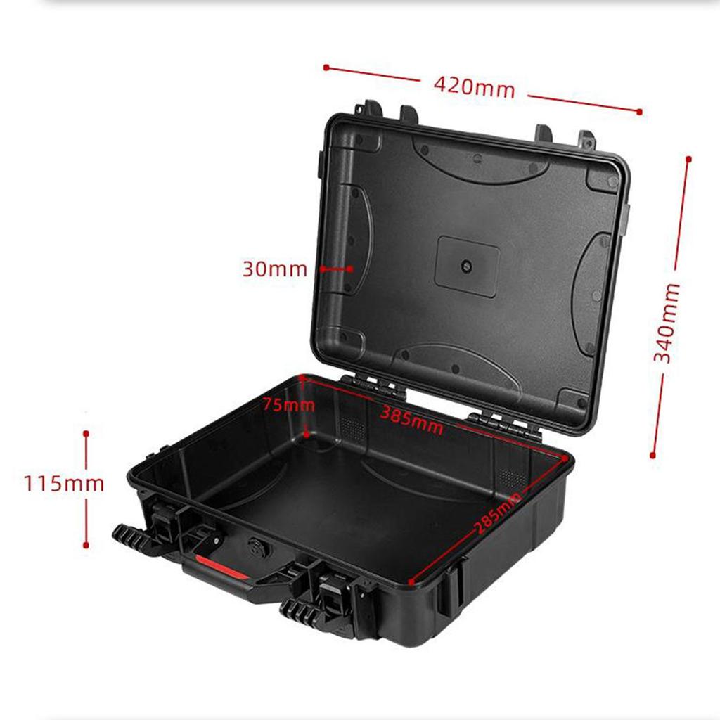 Compact Drone Carrying Case with Handle - Waterproof Storage Bag