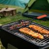 Portable BBQ Grilling Basket Stainless Steel Nonstick Barbecue Grill Basket Tools Grill Mesh for Meat Hamburger Barbecue Tools